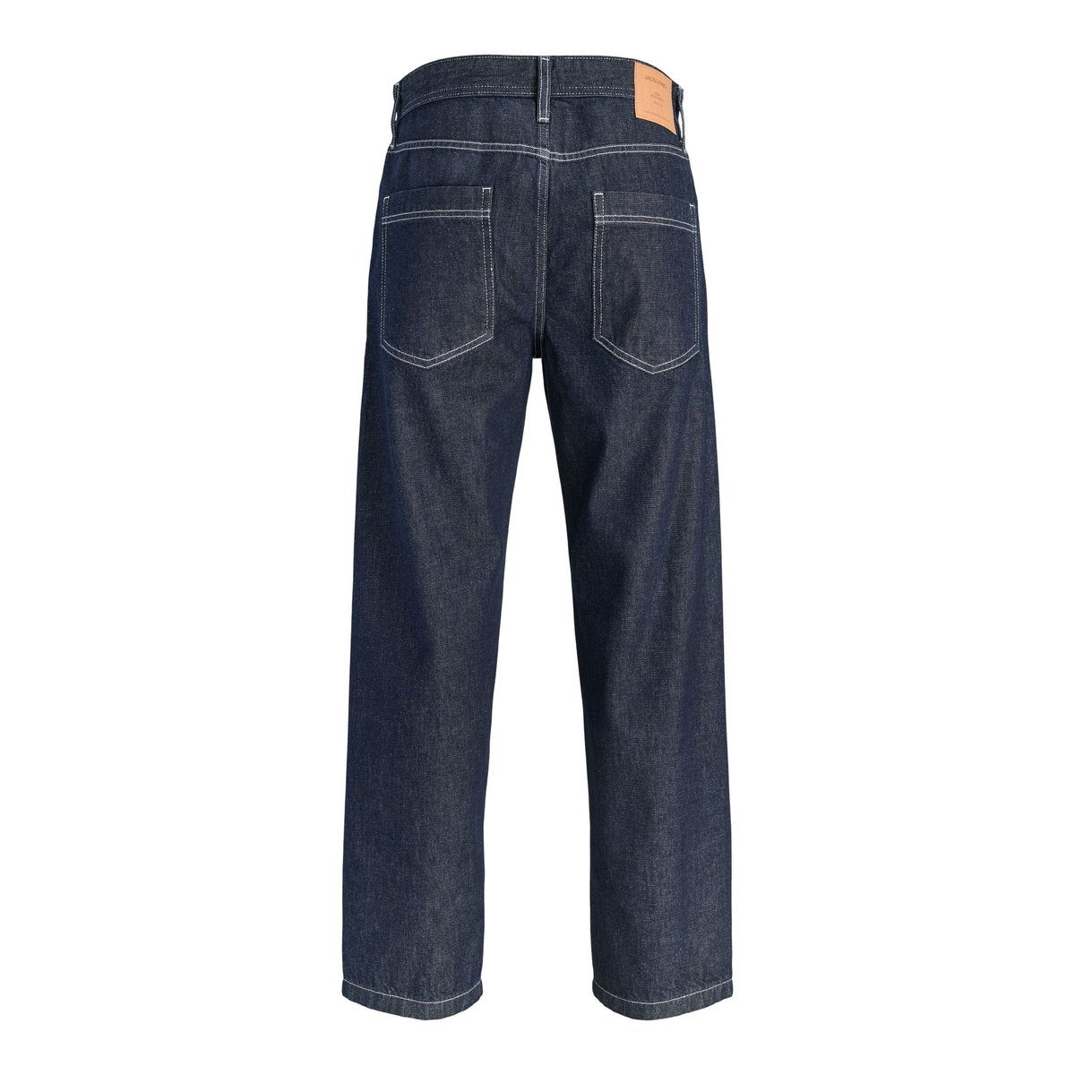Jean À Coupe Ample dark blue denim, JACK & JONES