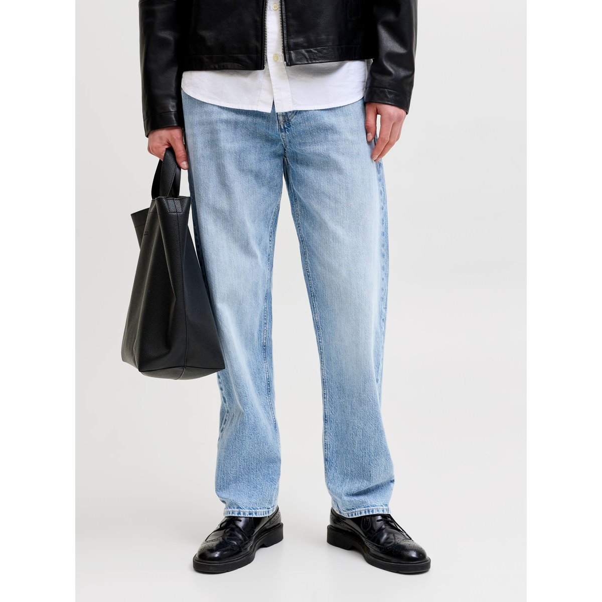 Jean À Coupe Ample blue denim, JACK & JONES