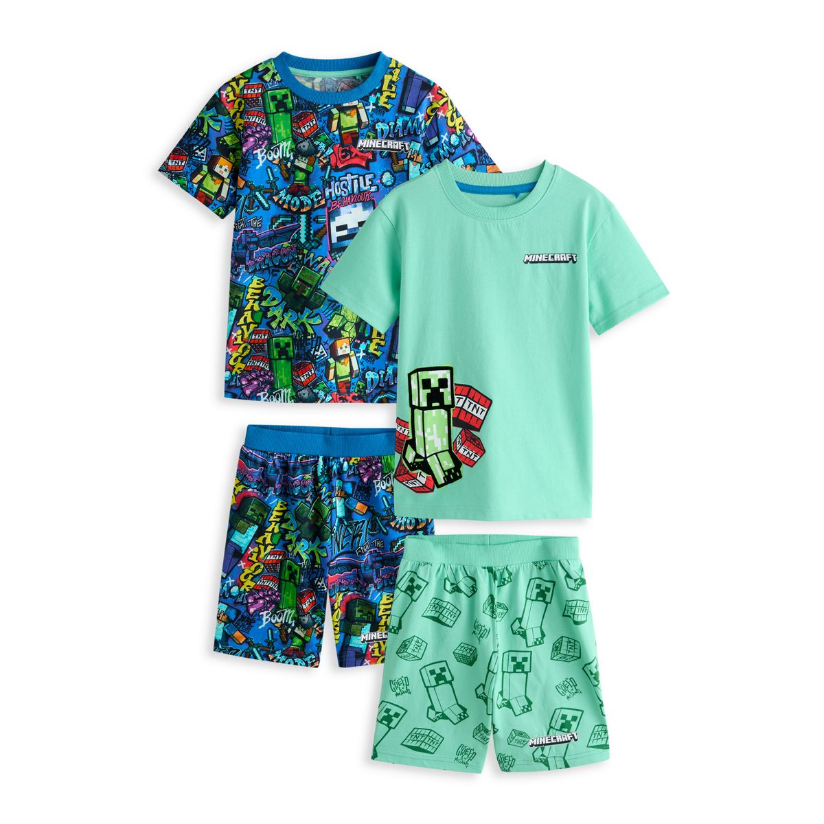 Pyjama short sous licence, lot de 2 multicolore, NEXT