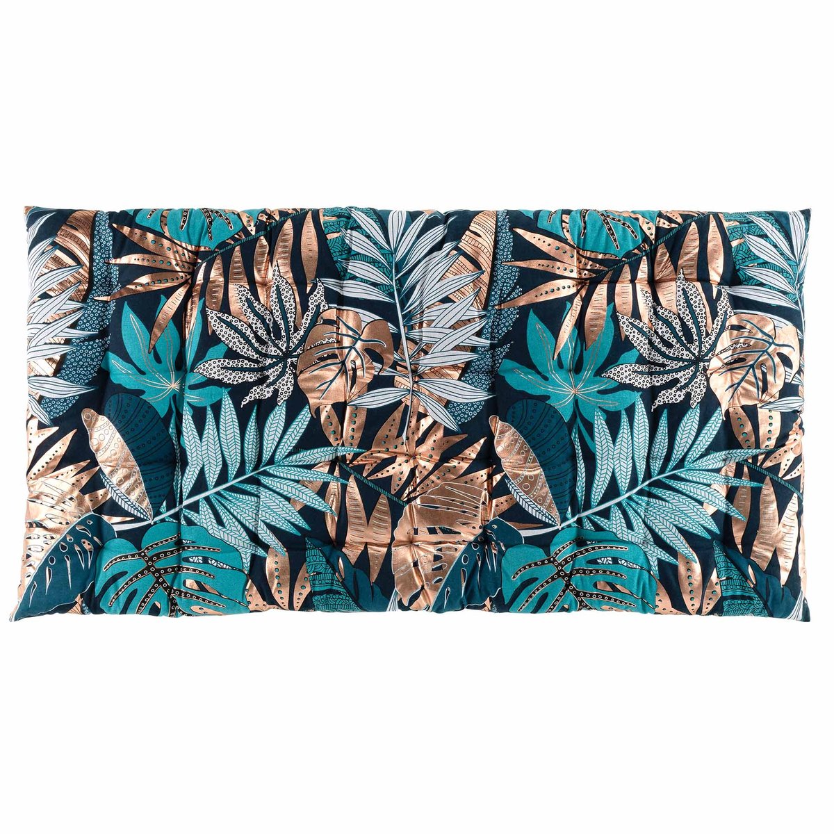 Matelas de sol matelassé Alianor 60 x 120 cm bleu, EDEN