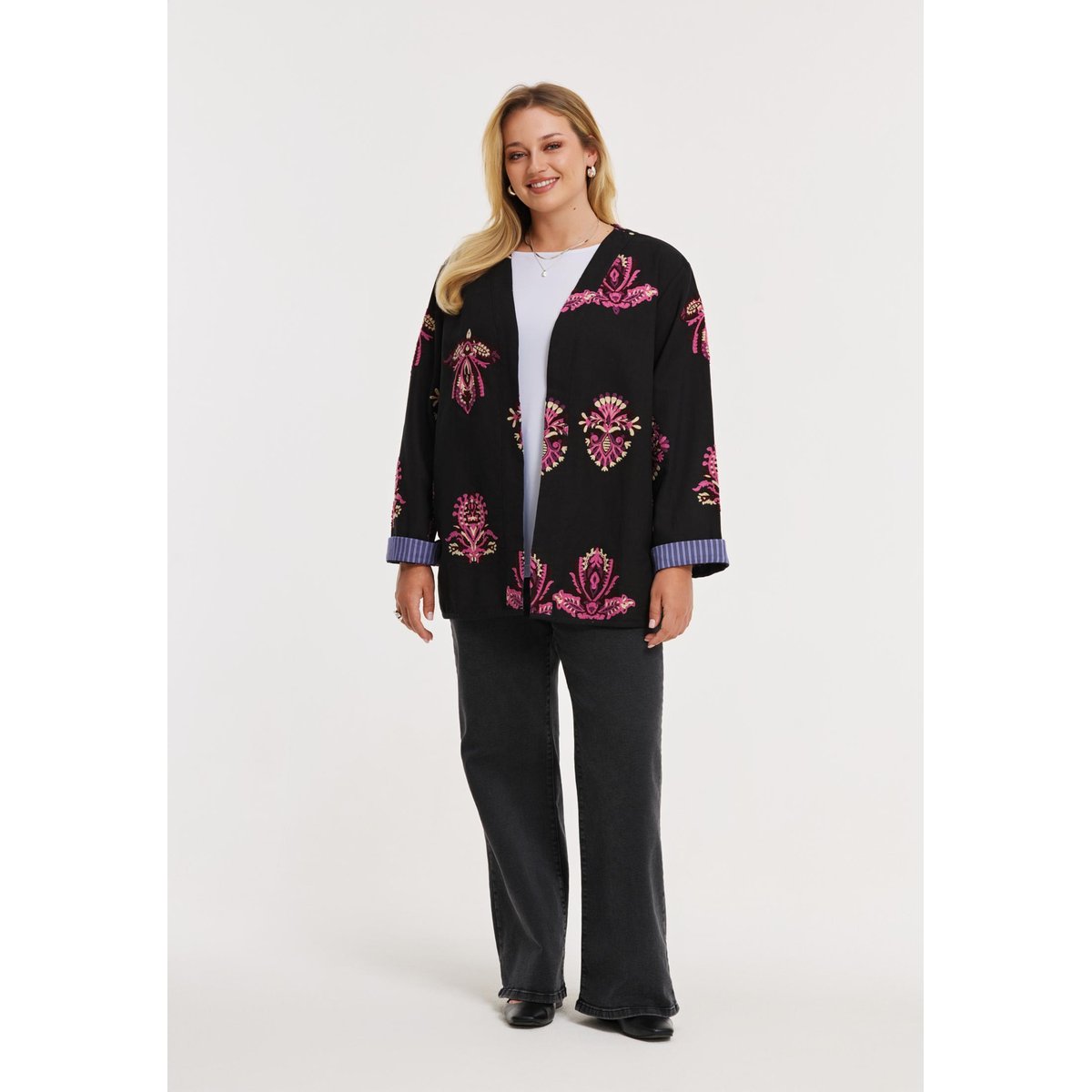 Blazer avec manches longues noir, YOEK