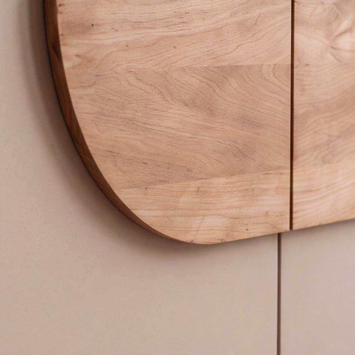 Petit buffet en bois de manguier KEZIA gris, MADE IN MEUBLES