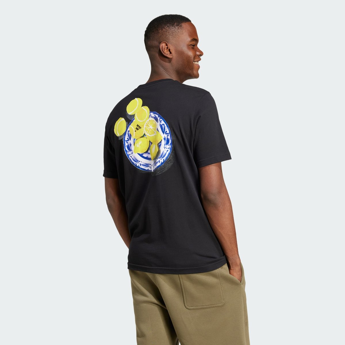 T-shirt graphique Lounge Still Life Lemons black, ADIDAS SPORTSWEAR