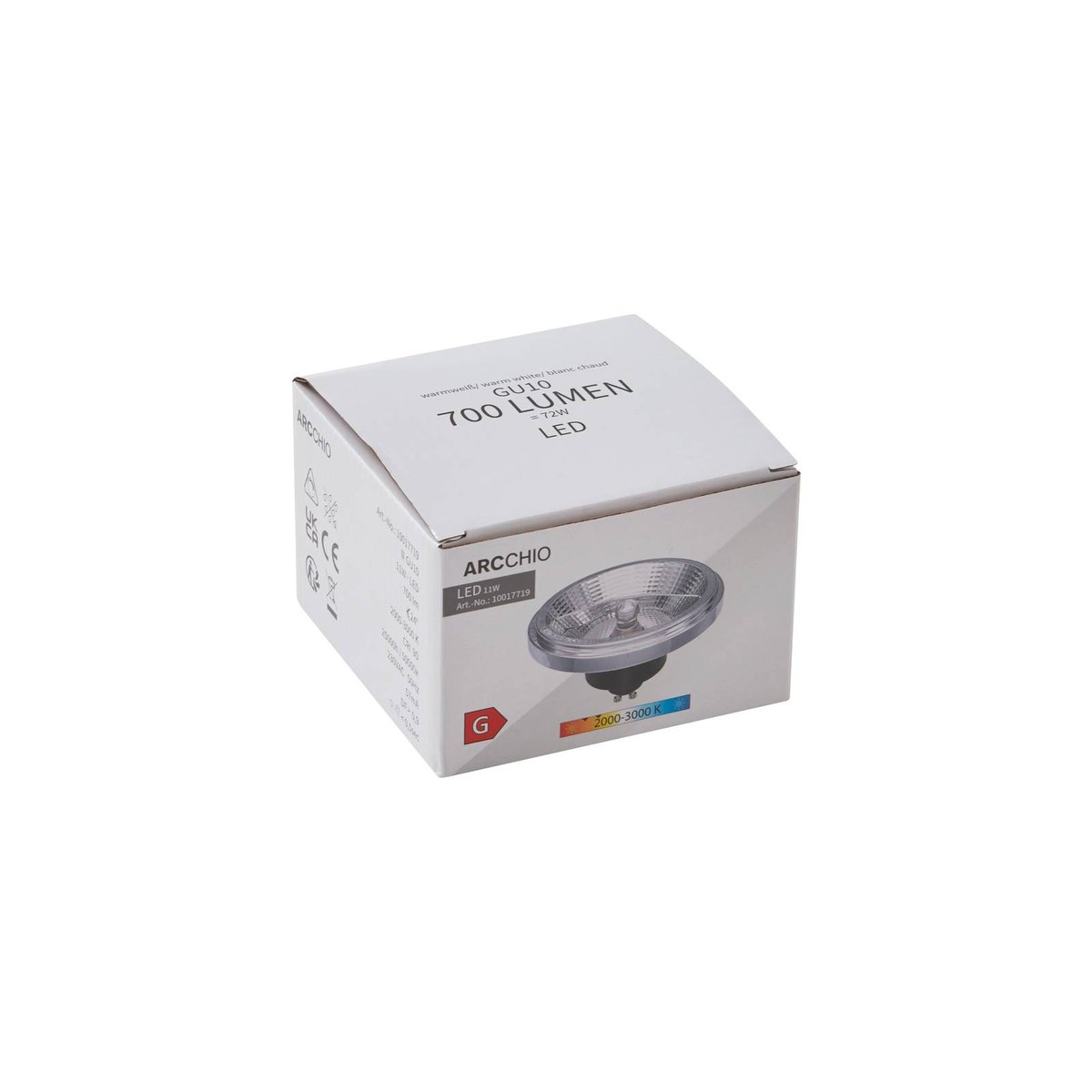 Ampoule GU10, Gu10 Es111 11W LED couleur unique, ARCCHIO