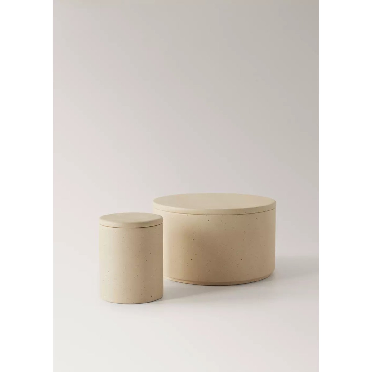 Bougie parfumée en céramique FLEUR 1550 g marron, MANGO HOME