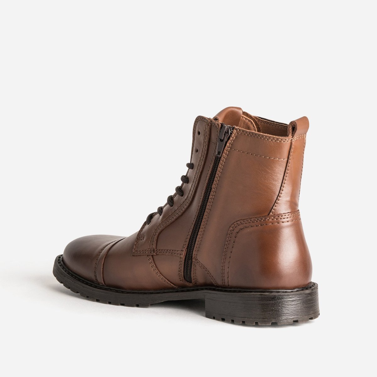 Boots en cuir LEONID cognac, ERAM