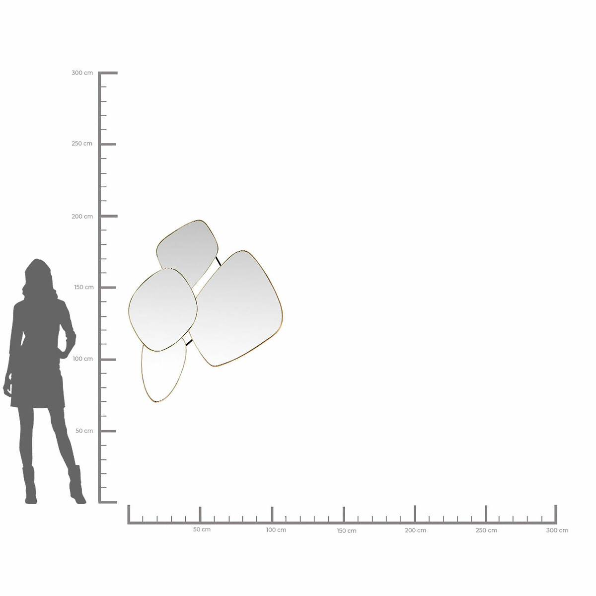 Specchio Shapes 130x110cm specchio, KARE DESIGN