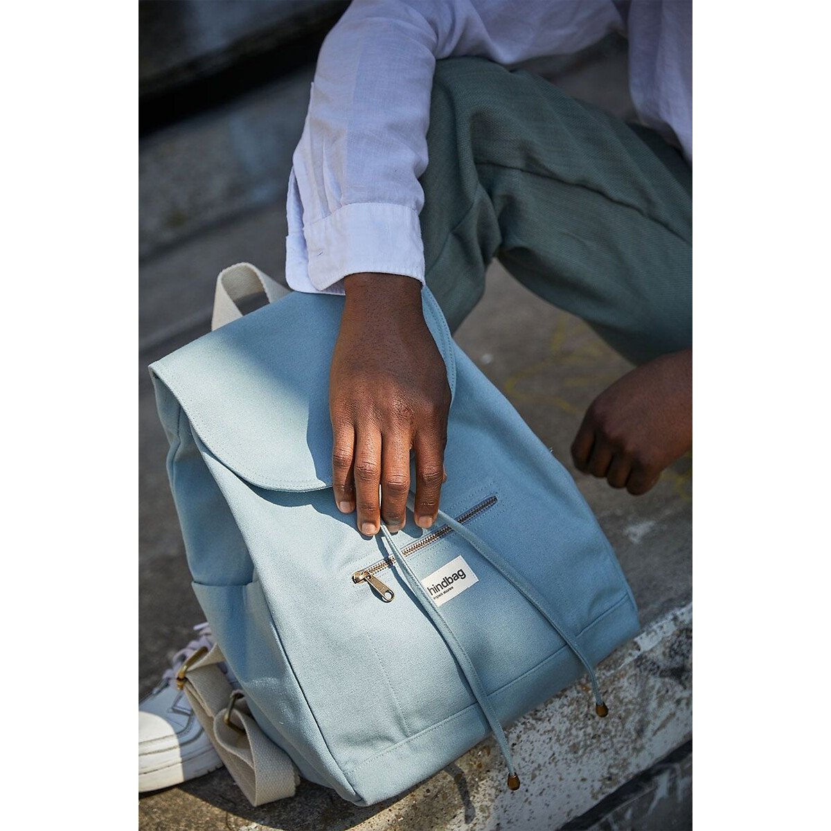 Rucksack ELIOT graugrün, HINDBAG