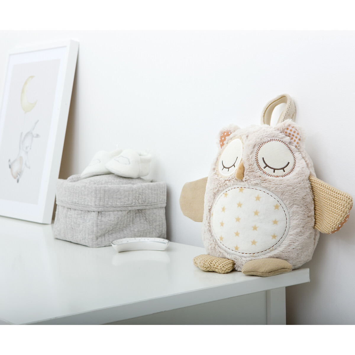 Peluche musicale Nighty night owl 8524-OW8 multicolore, CLOUD B