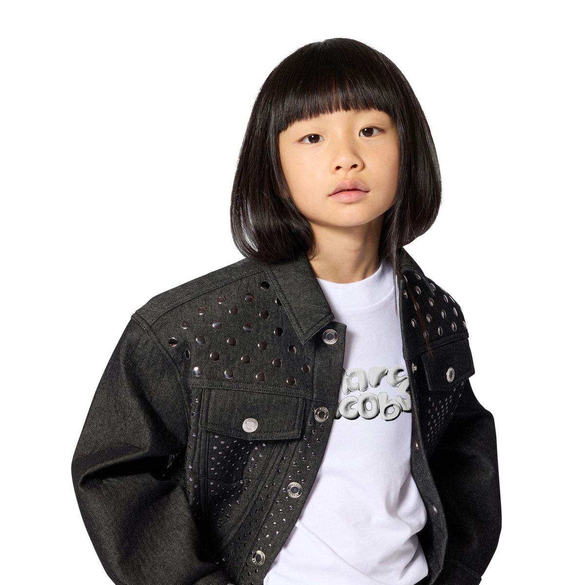 Tee-shirt manches longues blanc, MARC JACOBS