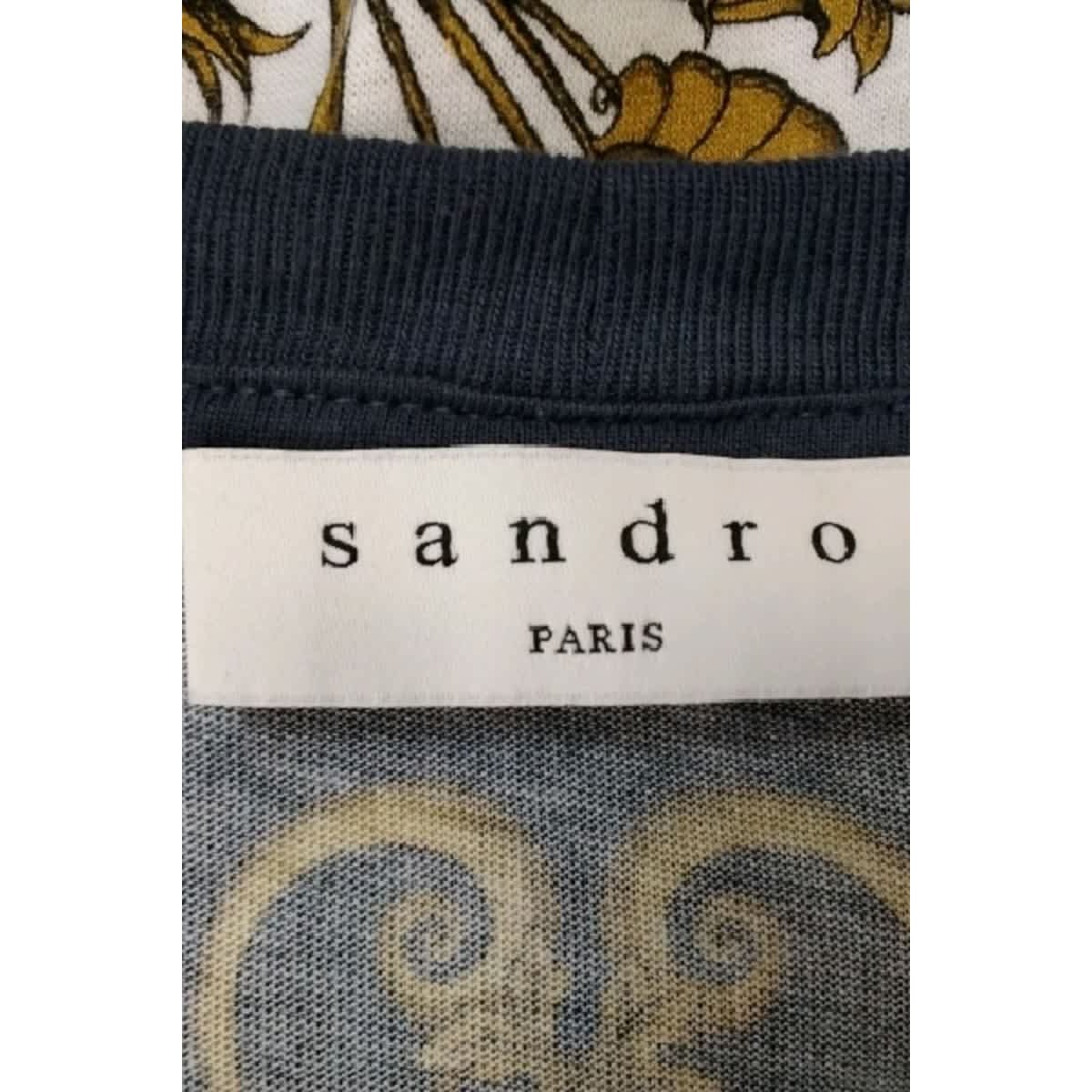 T-shirt - Bon État orange, SANDRO