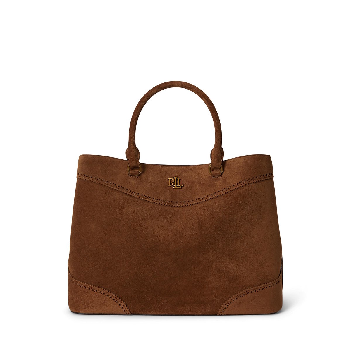 Sac à main en cuir suède, MARCY tabac, LAUREN RALPH LAUREN