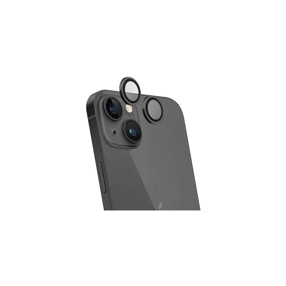 Protège écran iPhone 15 / 15 Plus x 2 noir couleur unique, FORCE GLASS