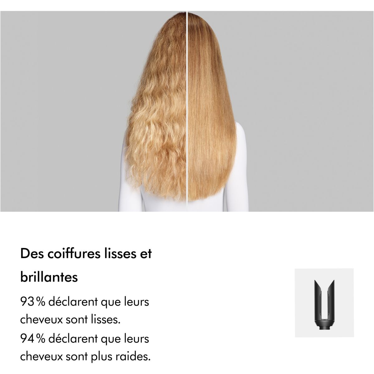 Fer multistyle Airwrap Co-anda 2x Cheveux raides à ondulés Rose Céramique couleur unique, DYSON