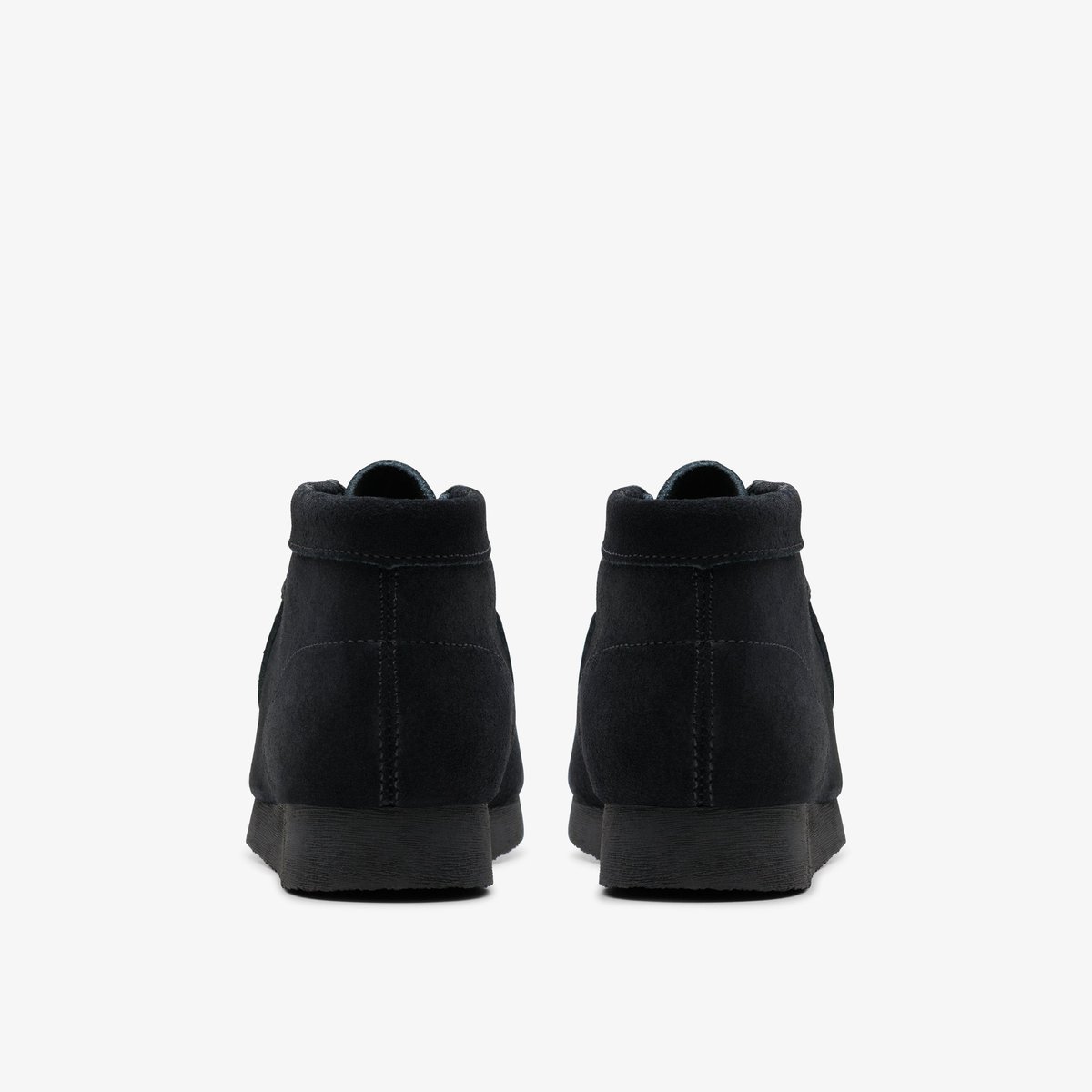 Boots Suède Coupe Large WALLABEE BOOT O noir, CLARKS