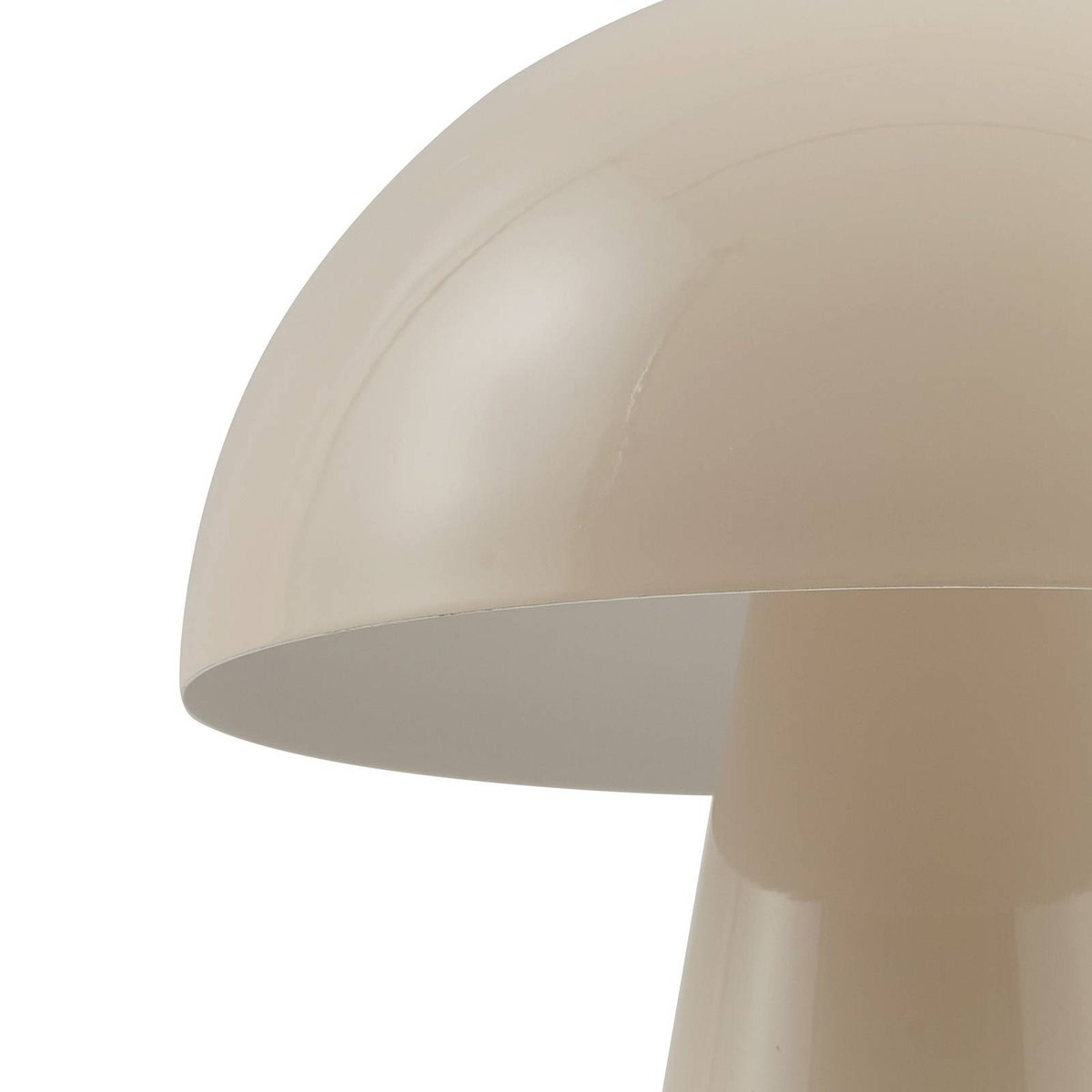 Lampe à poser en métal moderneLED, Nevijo beige, LINDBY