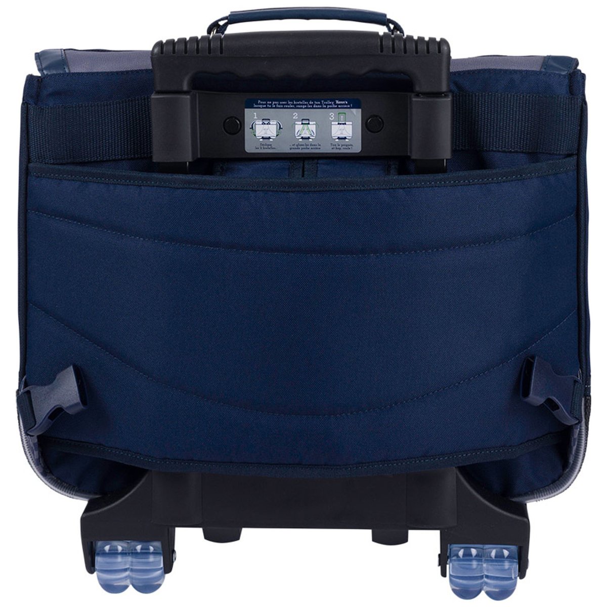 Cartable à roulettes primaire gris, TANN'S