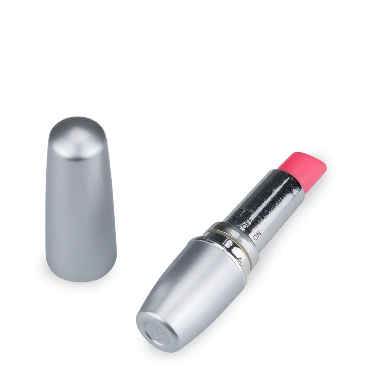 Stimulateur clitoridien Lipstick Lover argent, LOVE AND VIBES