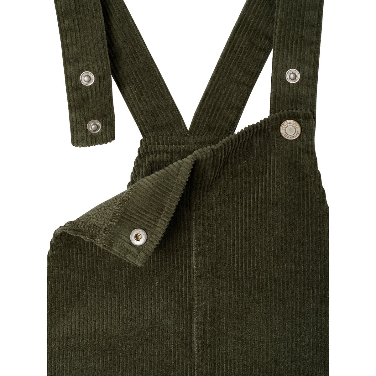 Robe salopette vert, VERTBAUDET