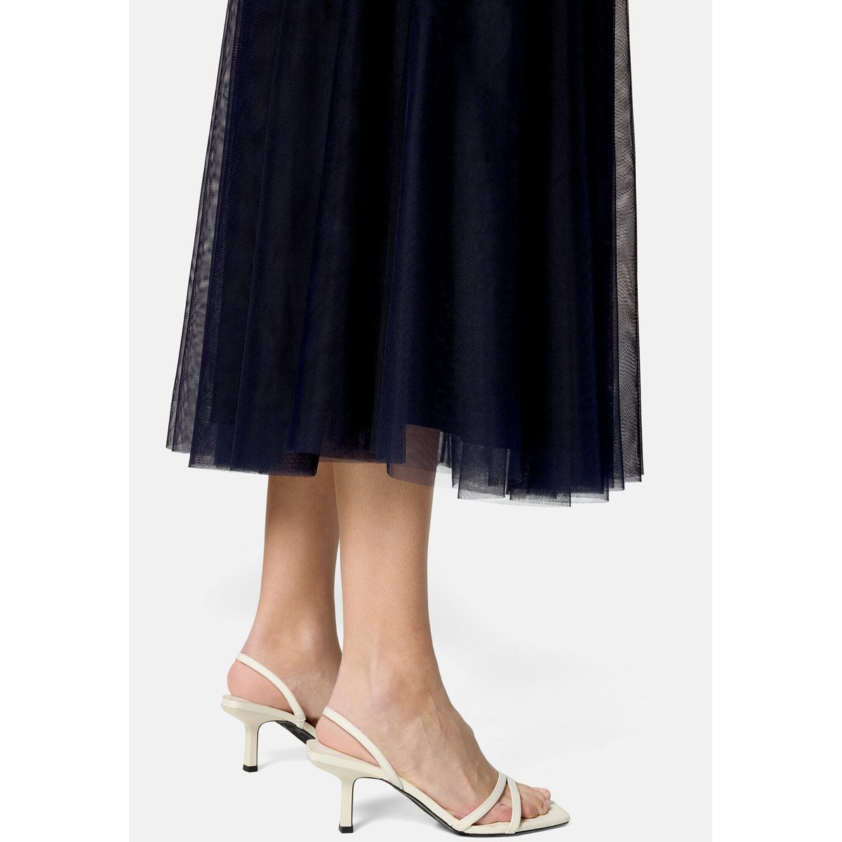 Jupe en tulle à taille élastique deep sky, ZERO