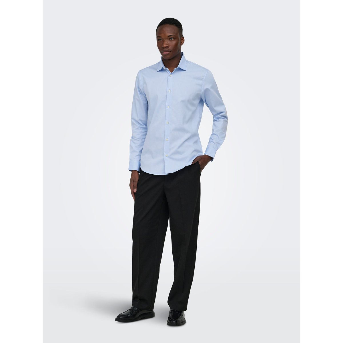 Chemise Habillée cashmere blue 1, ONLY & SONS