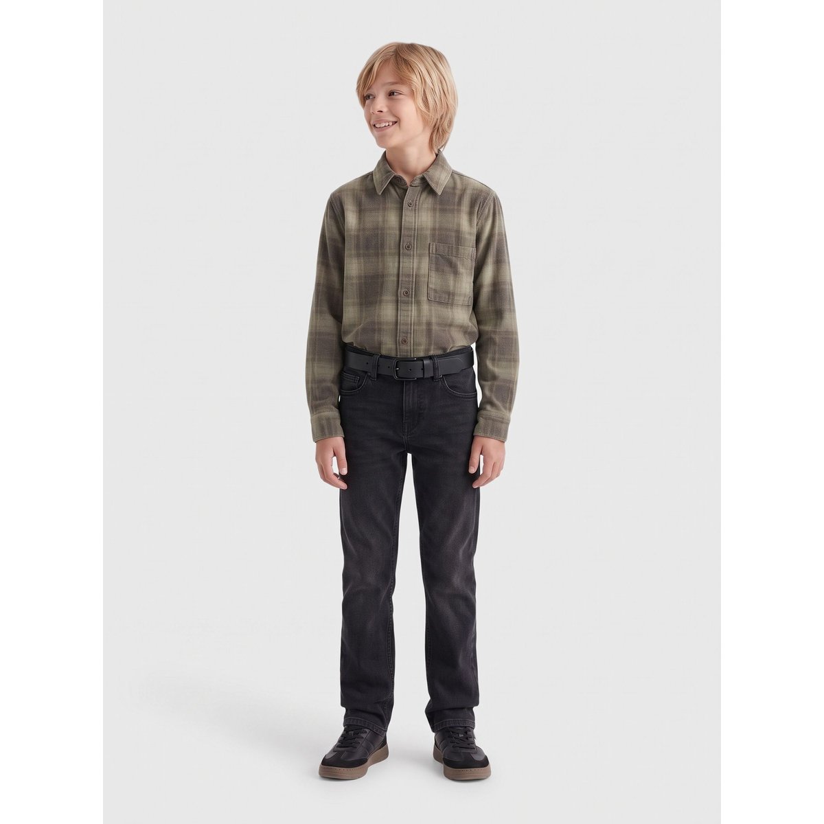 Chemise marron - soft silt 1, ONLY & SONS JUNIOR