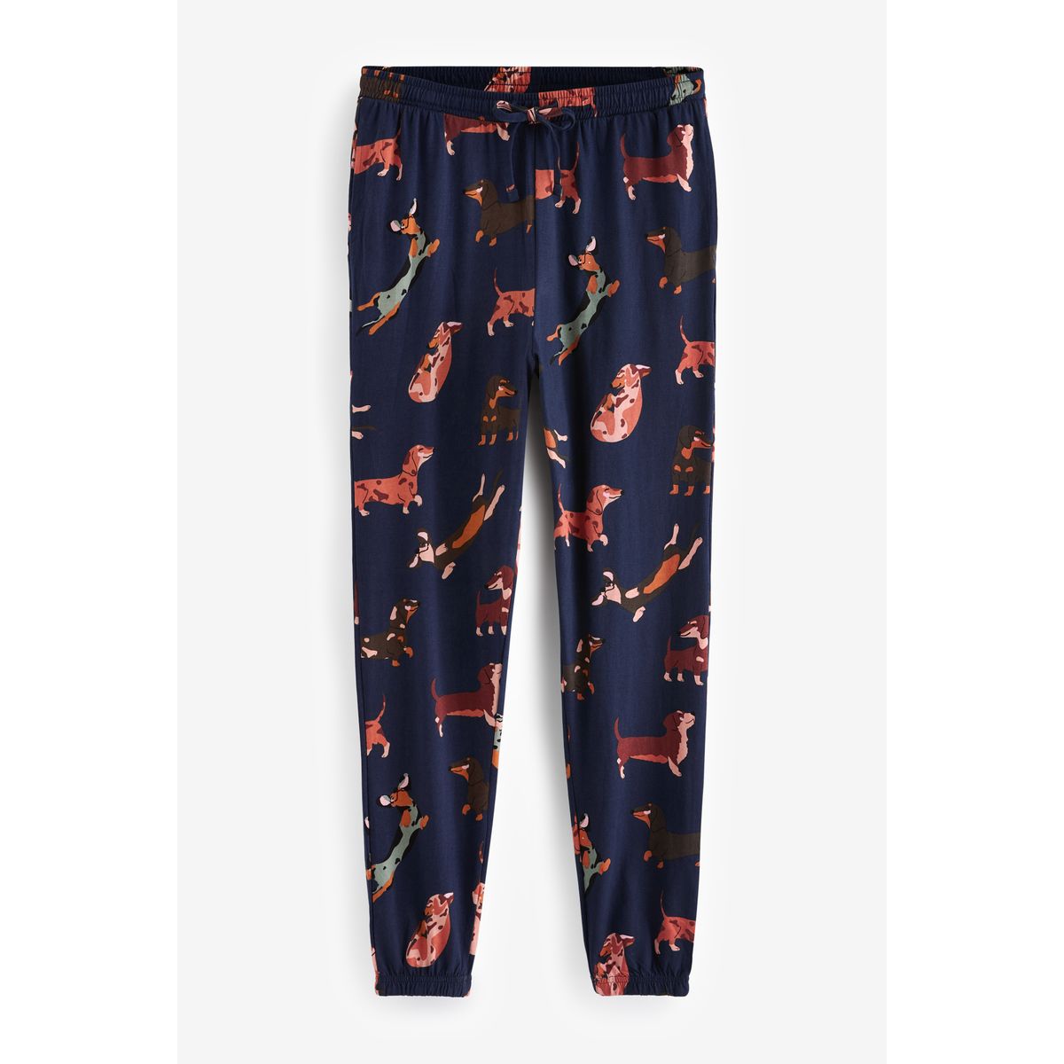 Pyjama à manches longues teckel bleu marine, NEXT