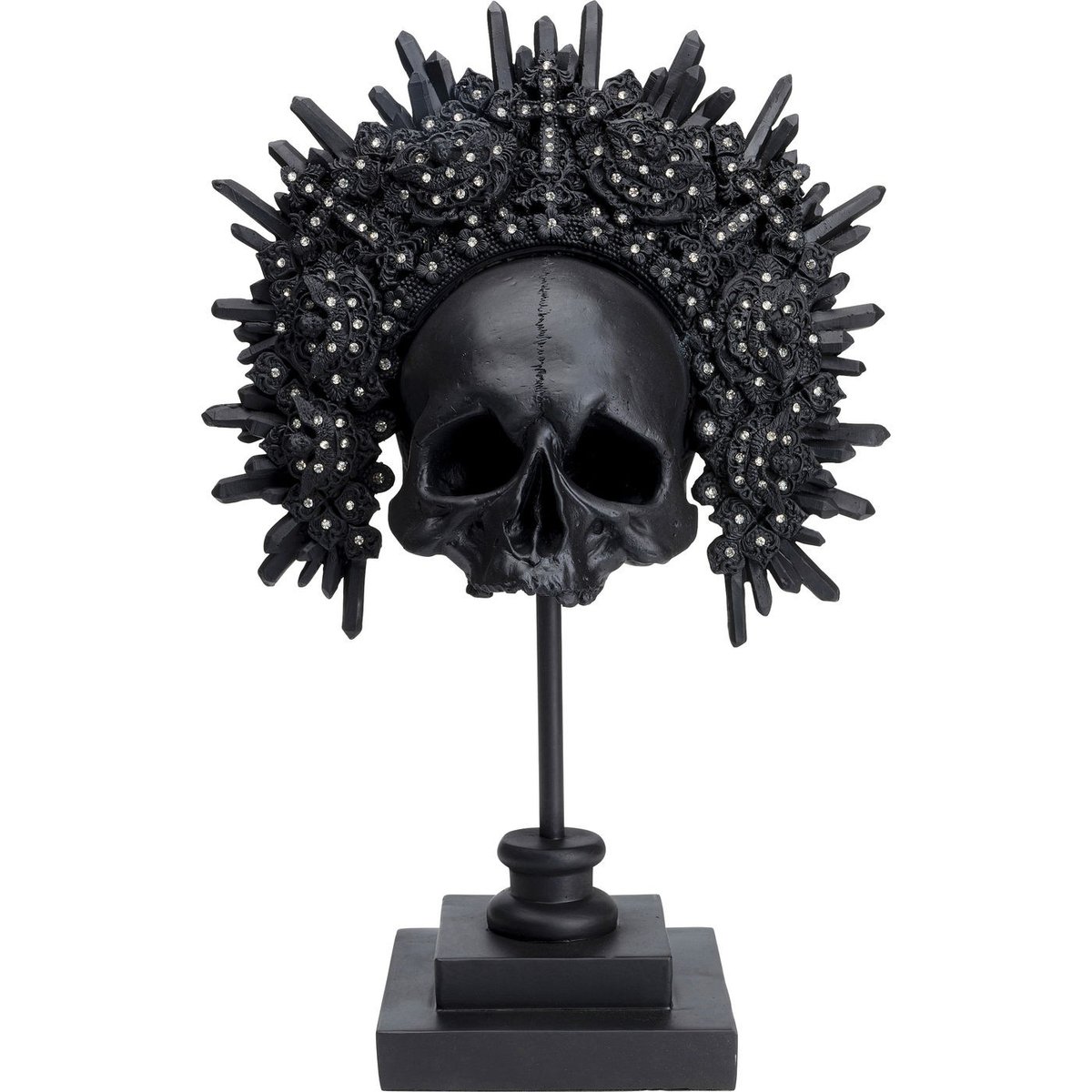 Déco crâne couronne noir, KARE DESIGN