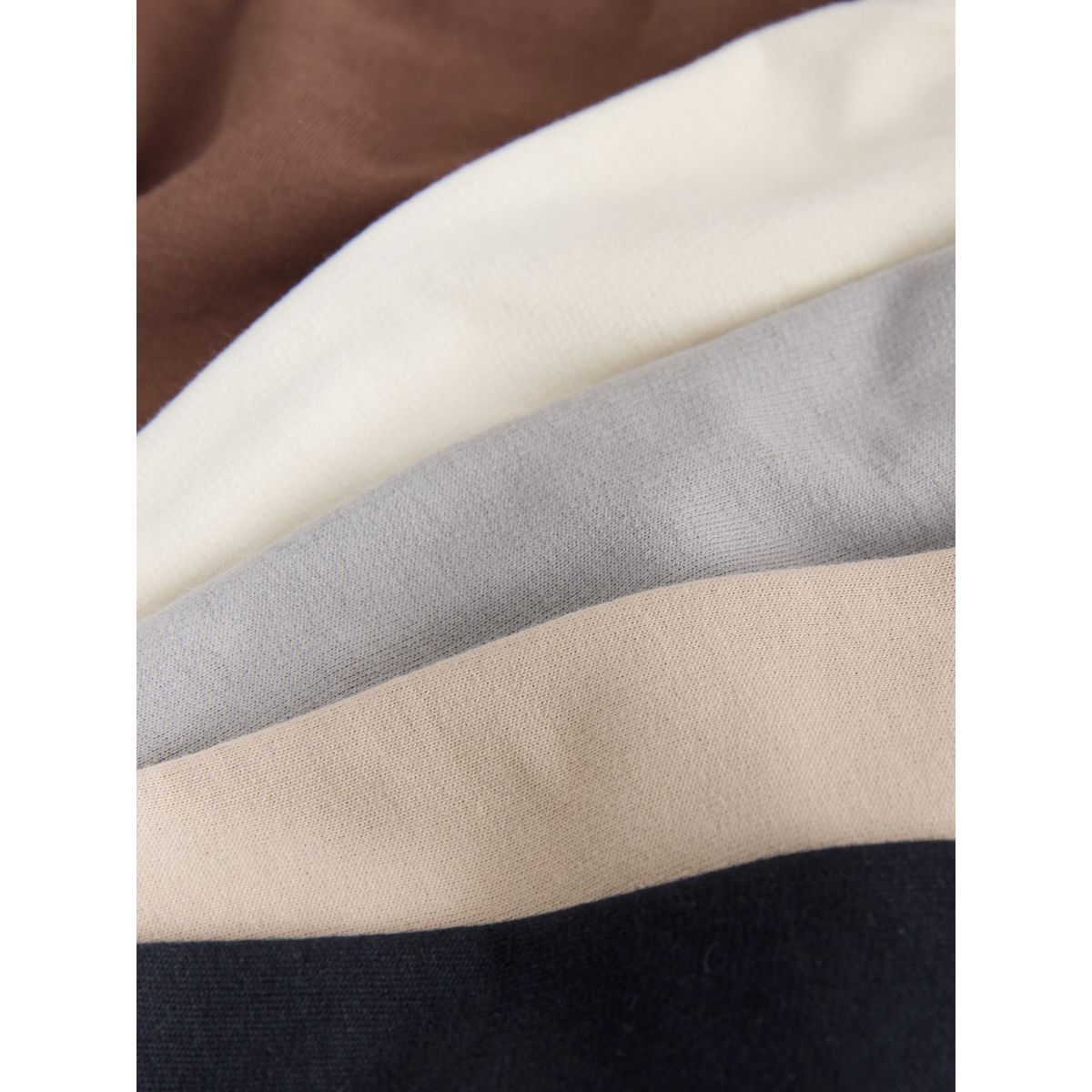Shorts en jersey, lot de 5 brun chocolat/noir/pierre/gris, NEXT