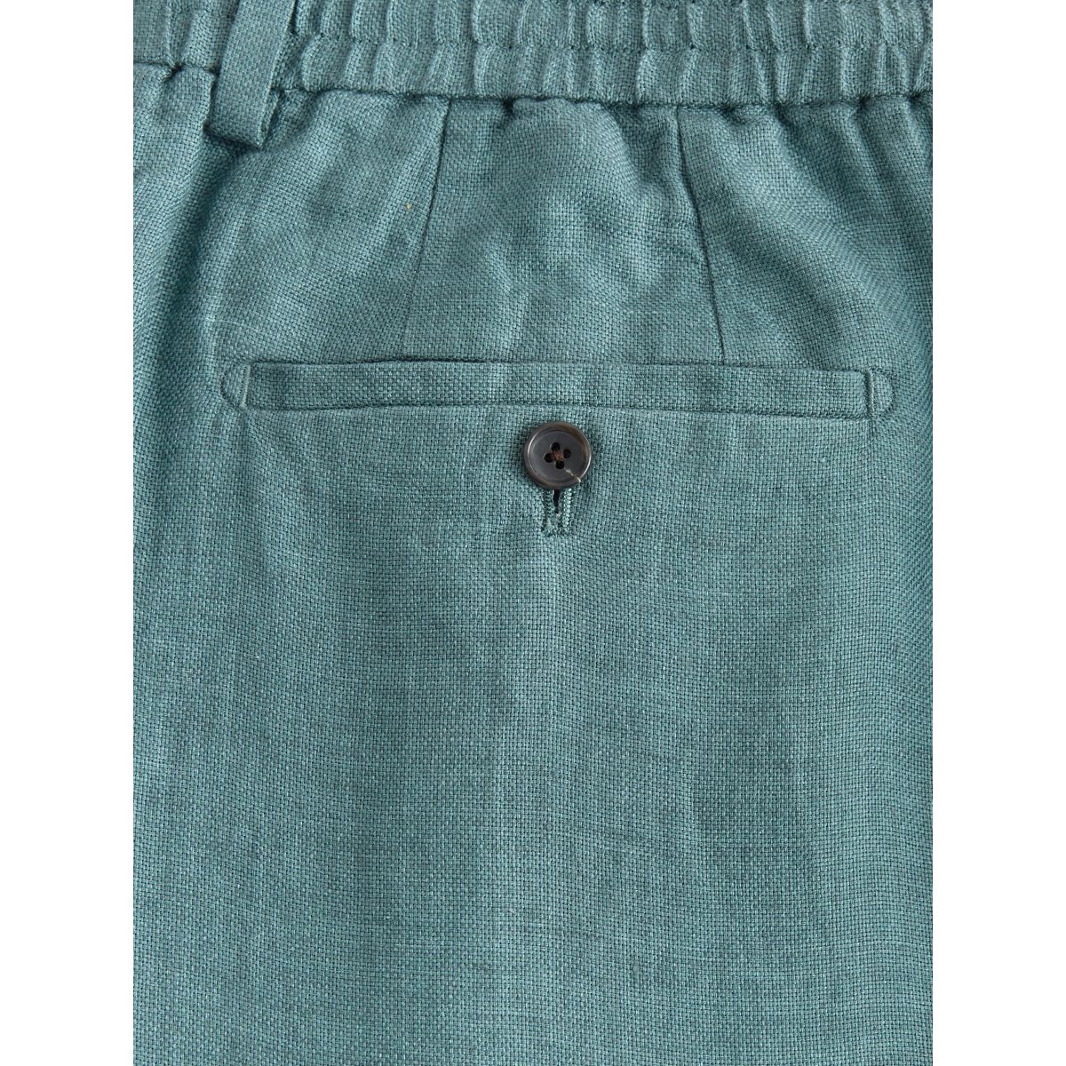 Pantalon à cordon de serrage signature vert, NEXT