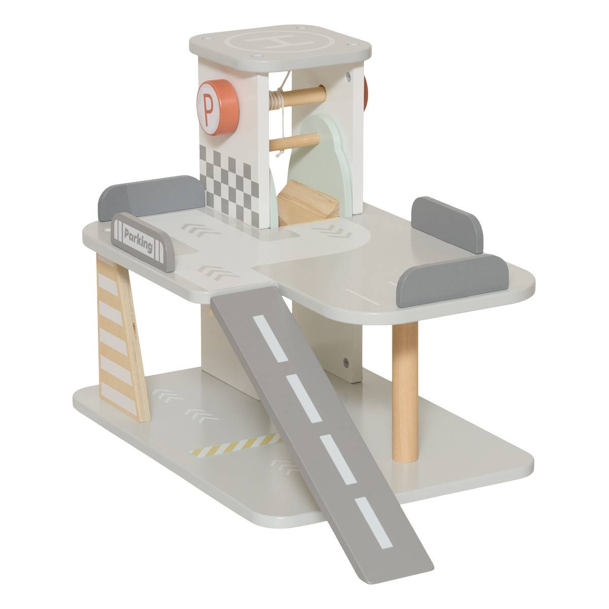 Garage avec accessoires pour enfant SOAN multicolore, ATMOSPHERA FOR KIDS