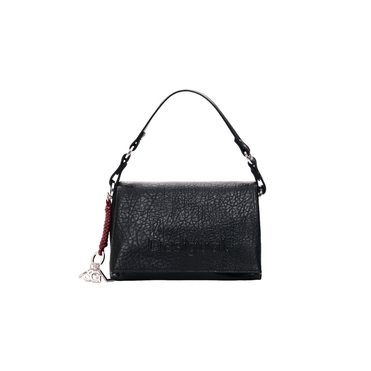 Sac matelassé moyen noir, DESIGUAL