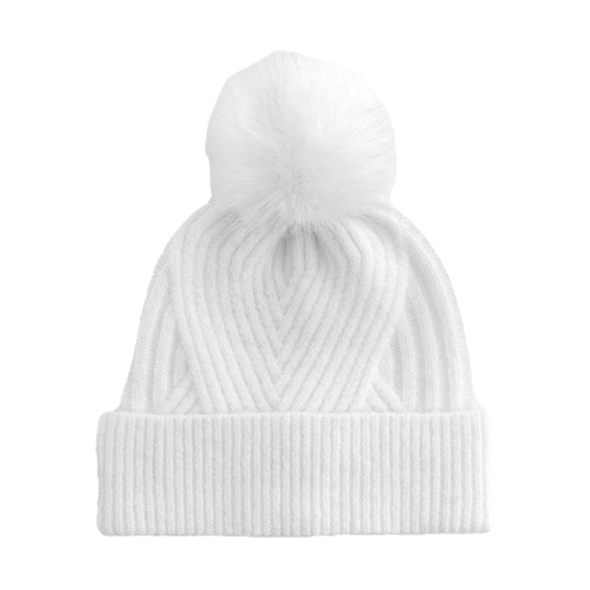 Bonnet SNOW LUXE blanc, BEECHFIELD