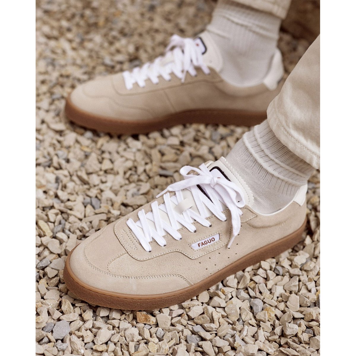 Basket basses LUMBO beige, FAGUO