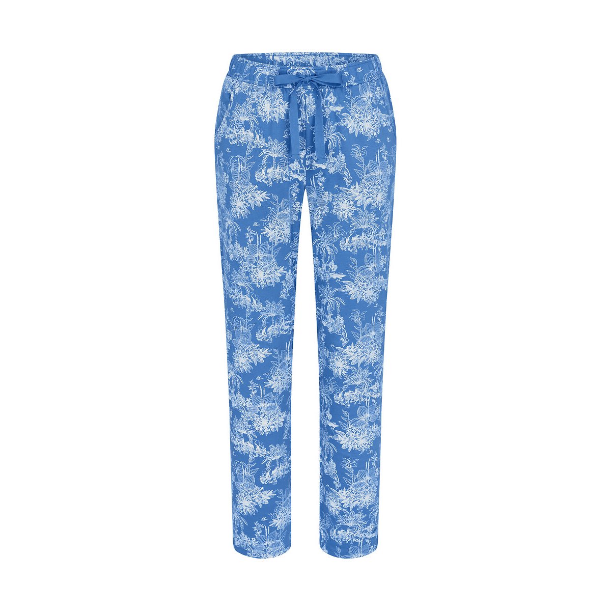 Pantalon de pyjama MIX & MATCH bleu imprimé blanc, TRIUMPH