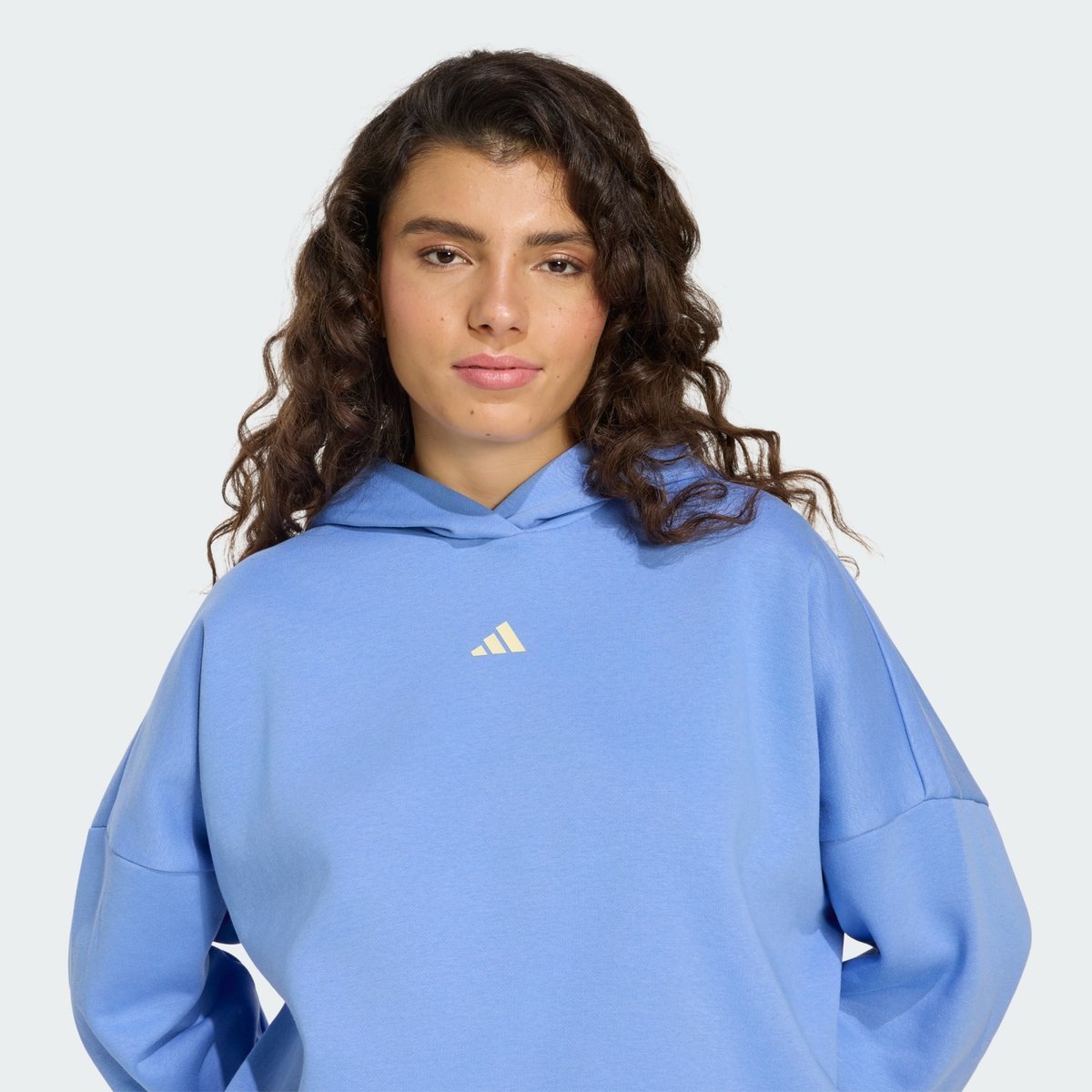 Sweat-Shirt À Capuche 3 Stripes Studio blue fusion, ADIDAS SPORTSWEAR