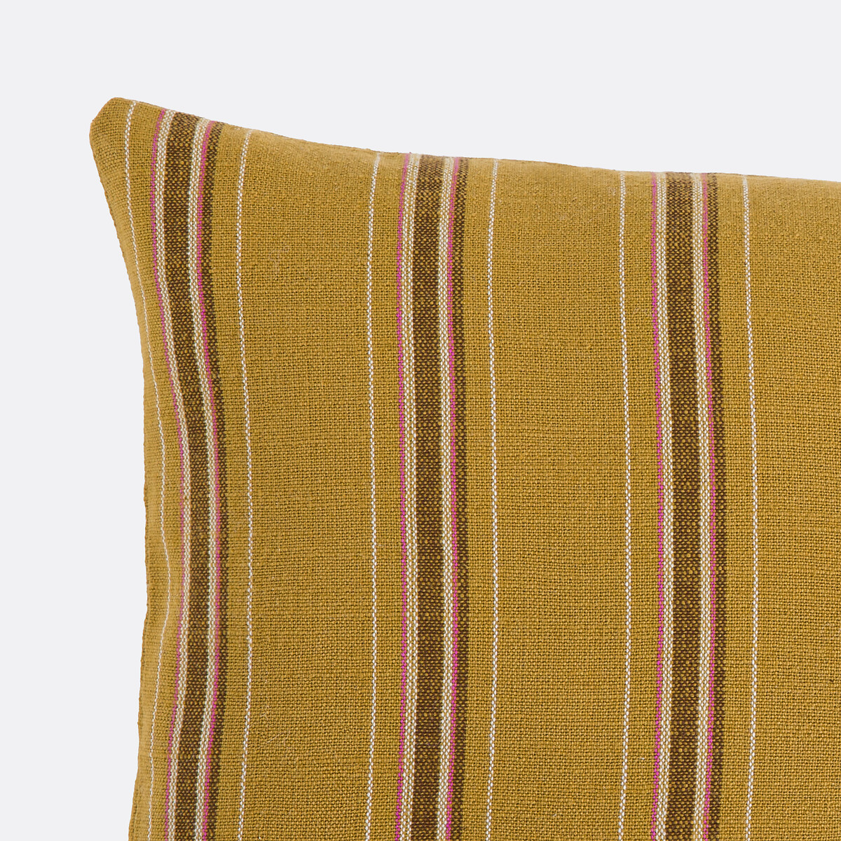 Funda de cojín rectangular de algodón a rayas, OSWALD rayas multicolor , LA REDOUTE INTERIEURS