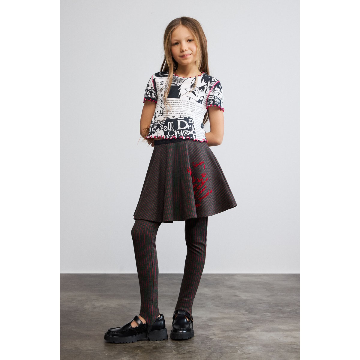 T-shirt Cruella Disney™ noir, DESIGUAL