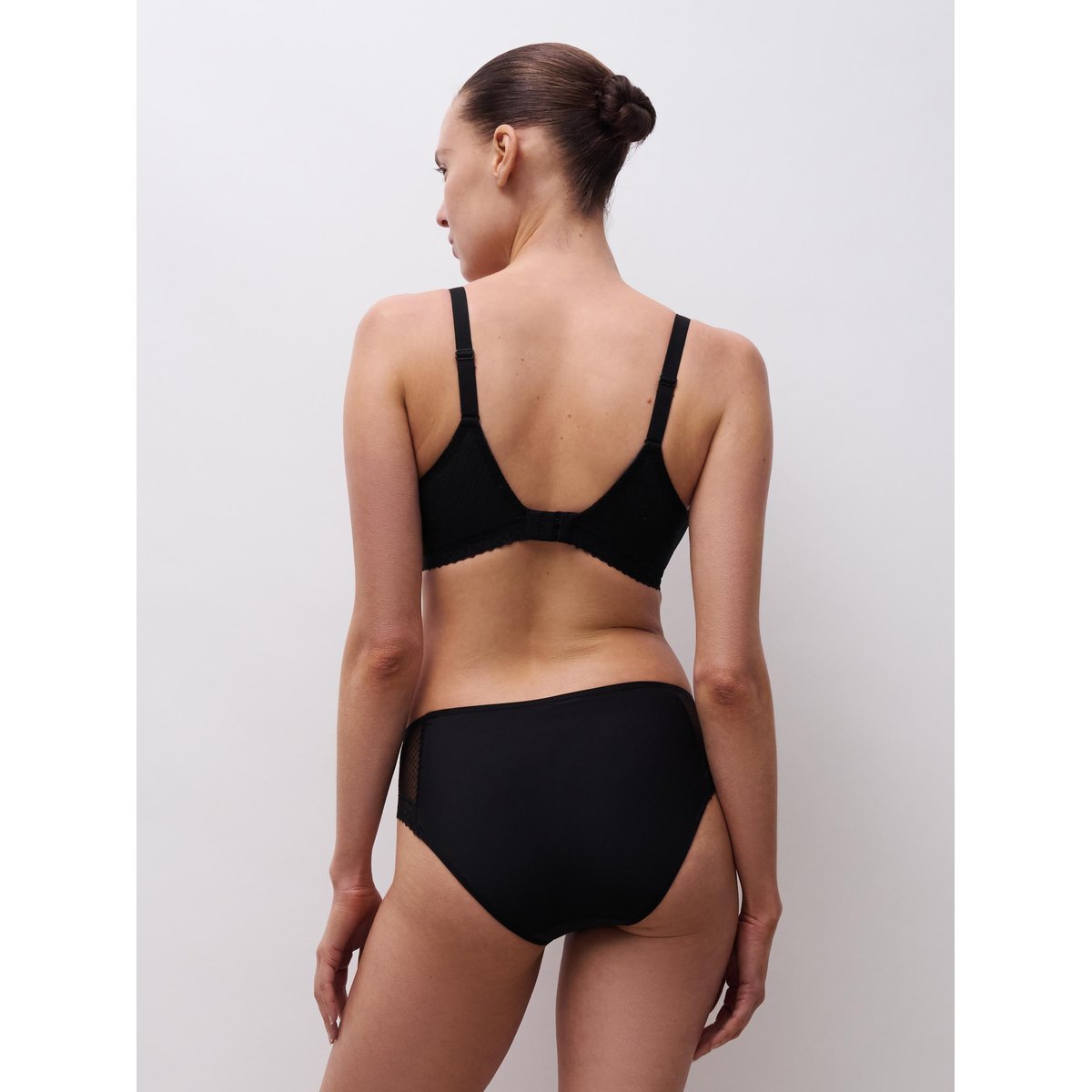 Soutien-gorge coques emboîtant ROMANCE noir, CHANTELLE