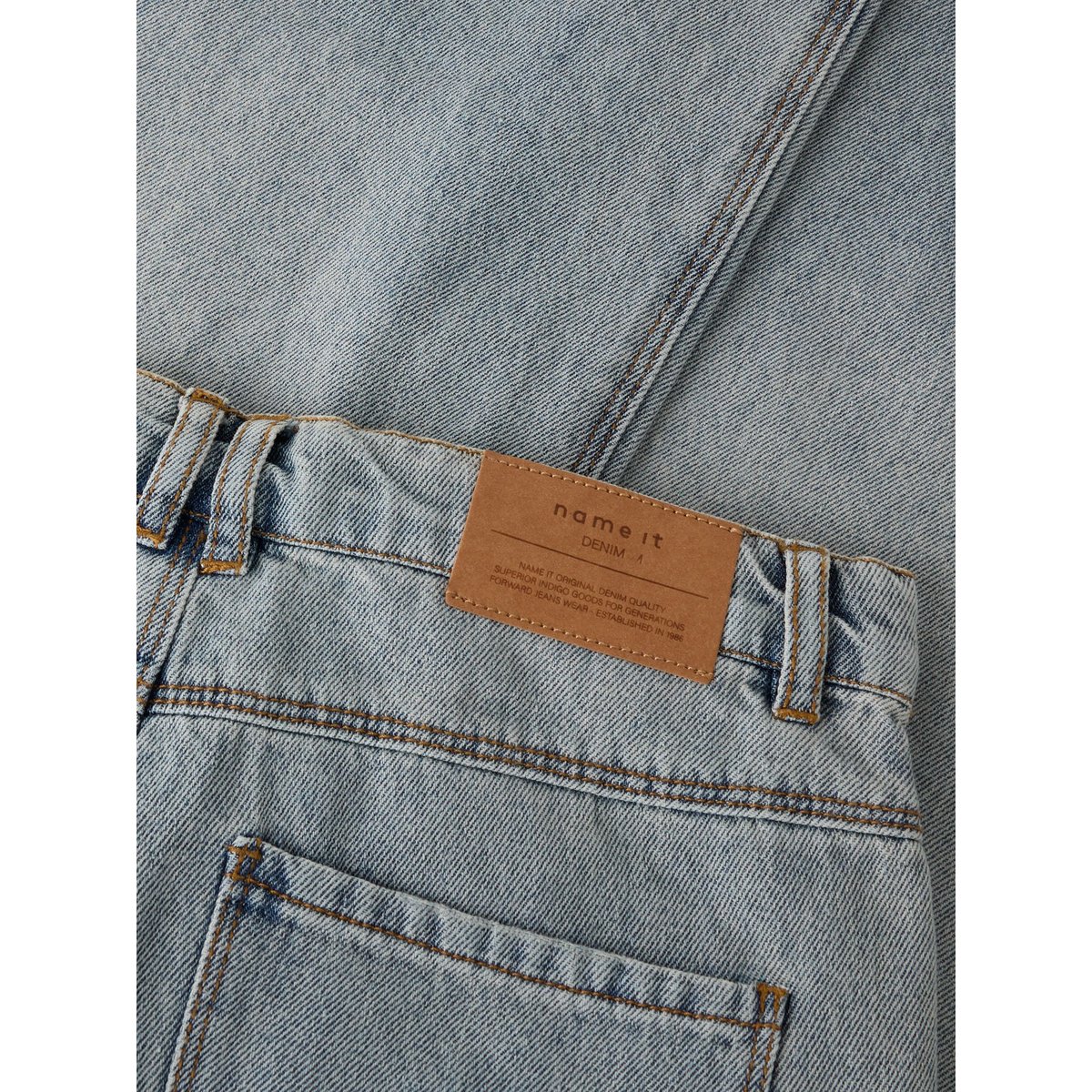 Jean gris - vintage medium blue denim, NAME IT