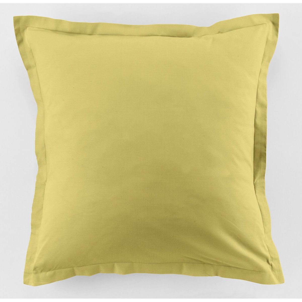 Parure housse de couette en coton unie, ESSENTIEL gold, C DESIGN HOME TEXTILE