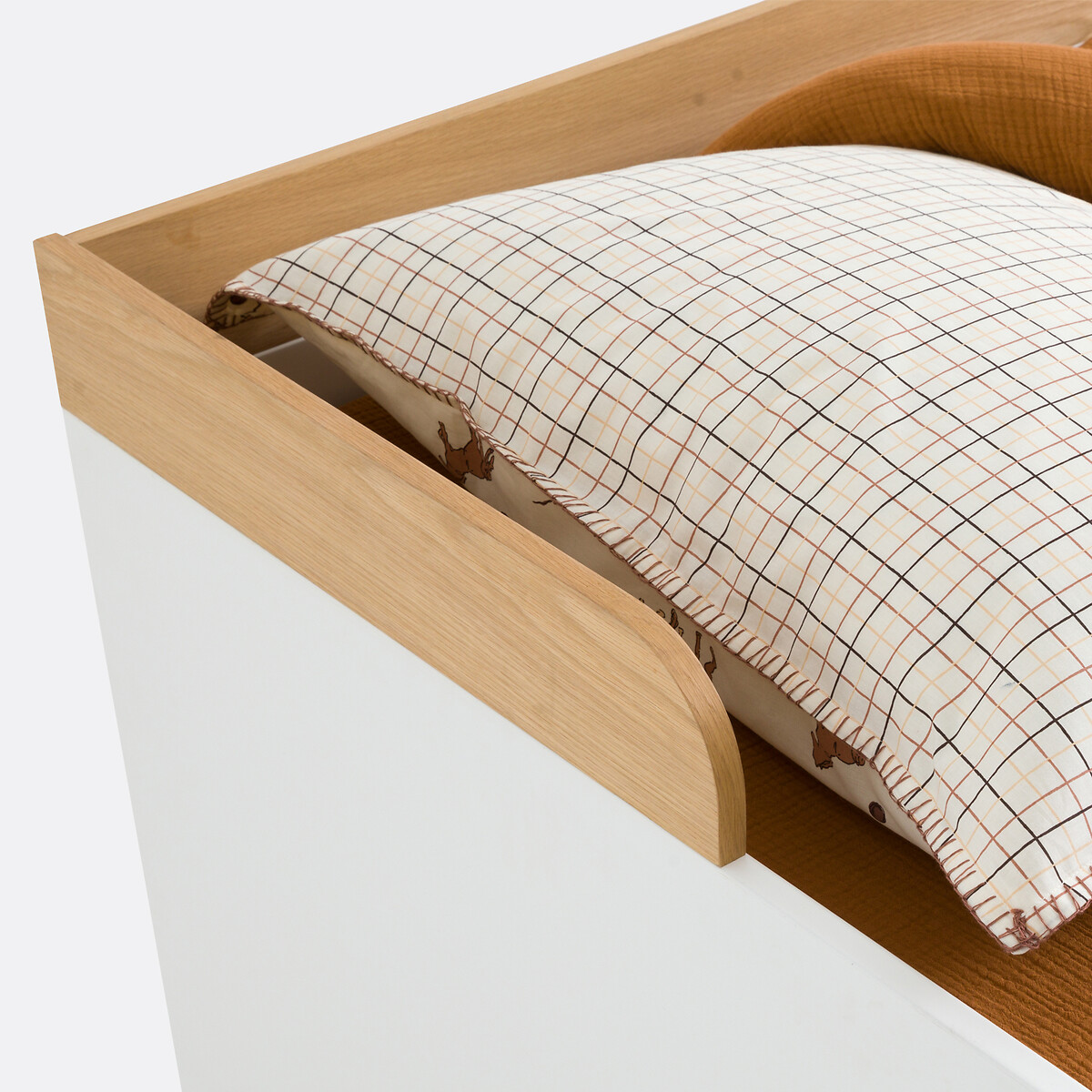 Lit banquette gigogne avec sommiers, Arturo blanc, LA REDOUTE INTERIEURS