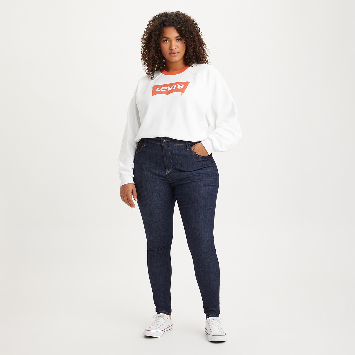 Jean 720 High Rise Super Skinny, Levi's Plus   deep serenity, LEVI’S PLUS