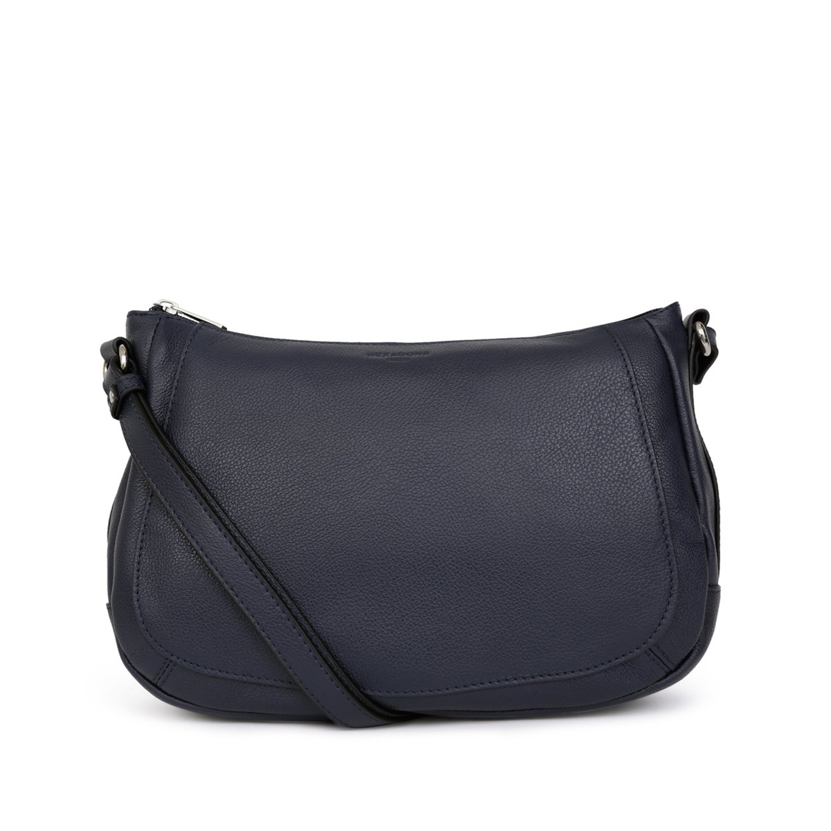 Sac porté travers CONFORT bleu marine, HEXAGONA