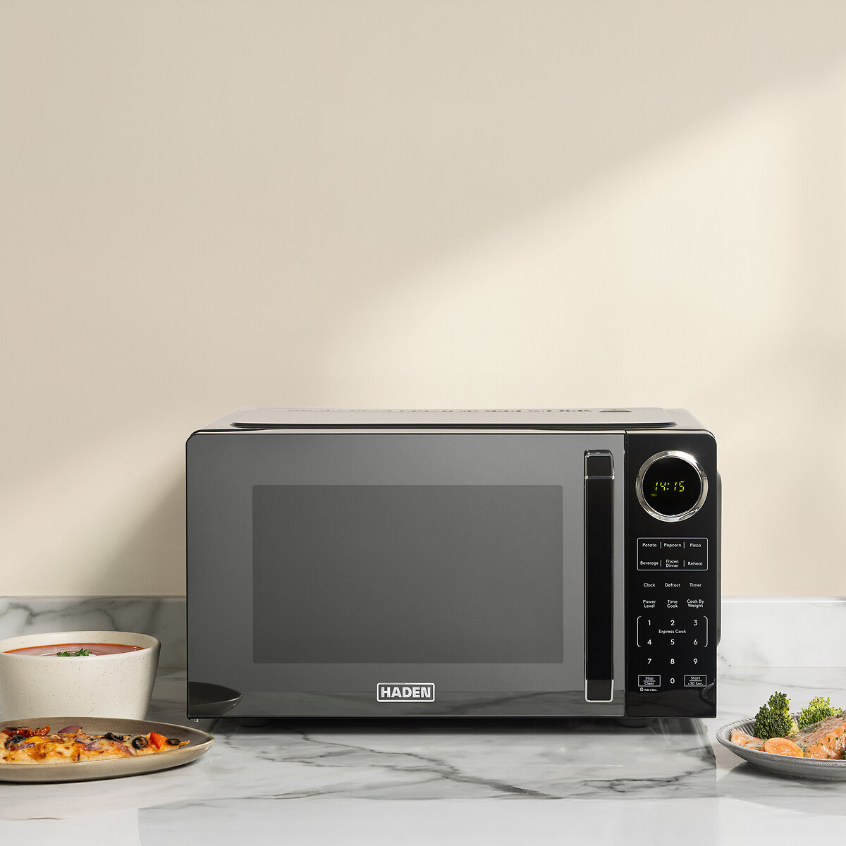 900W 23L Digital Microwave black, HADEN