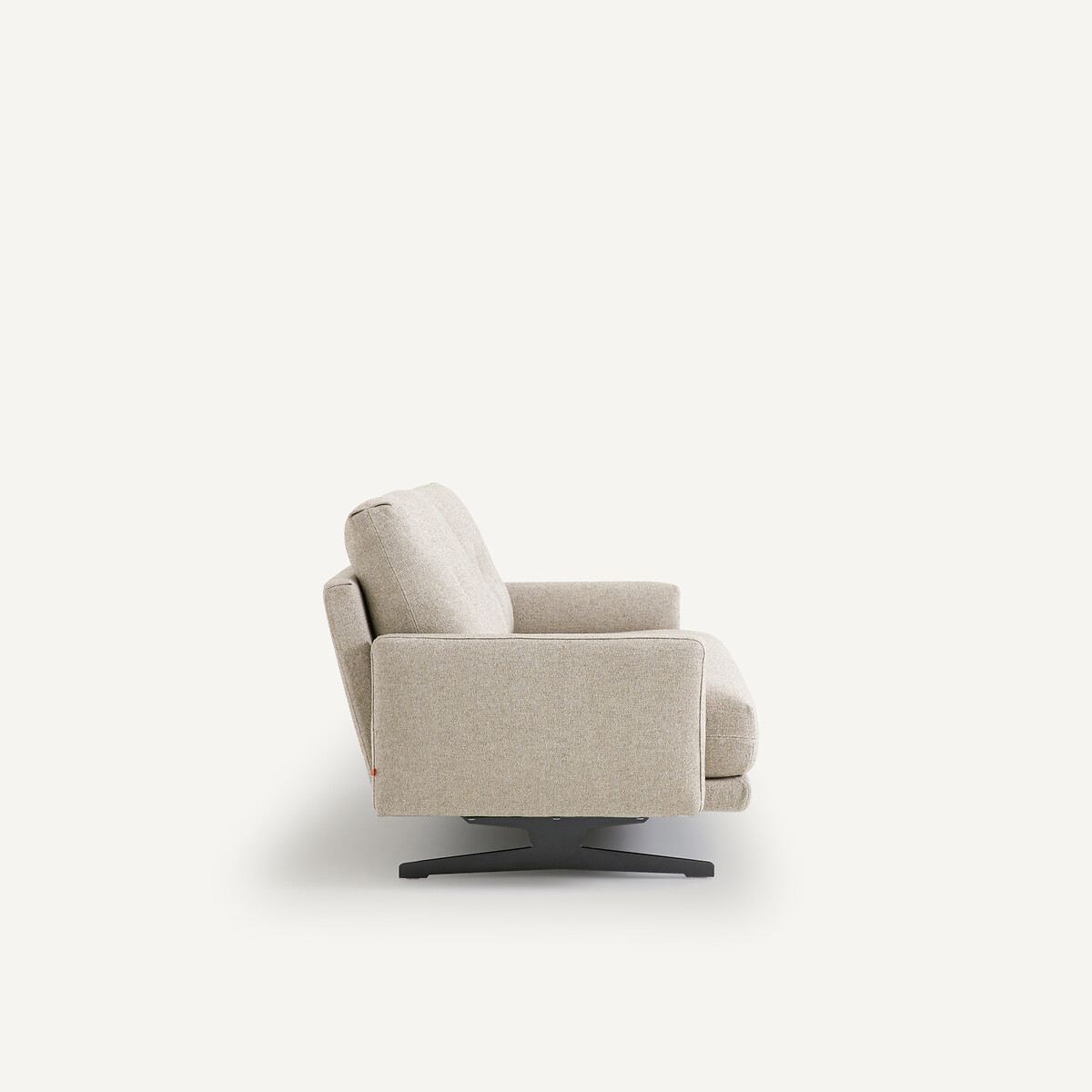 2-Sitzer-Sofa Delicato, Strukturgewebe Viskose/Leinen natur, AM.PM