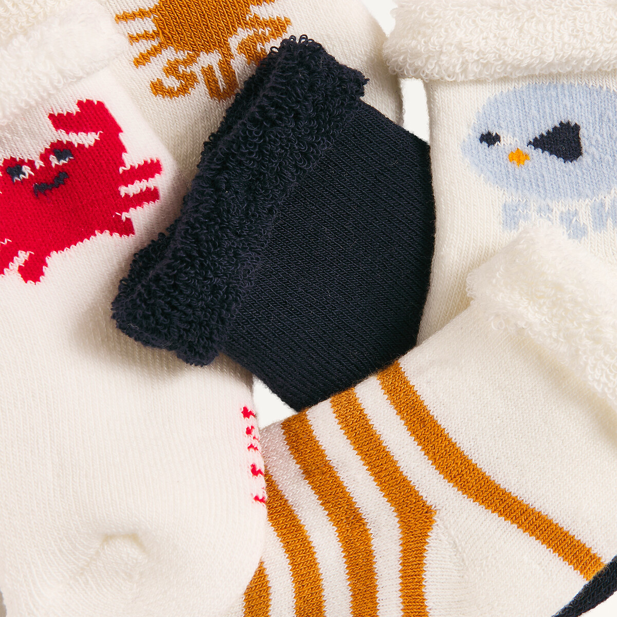 Lot de 5 chaussettes assortis, LA REDOUTE COLLECTIONS