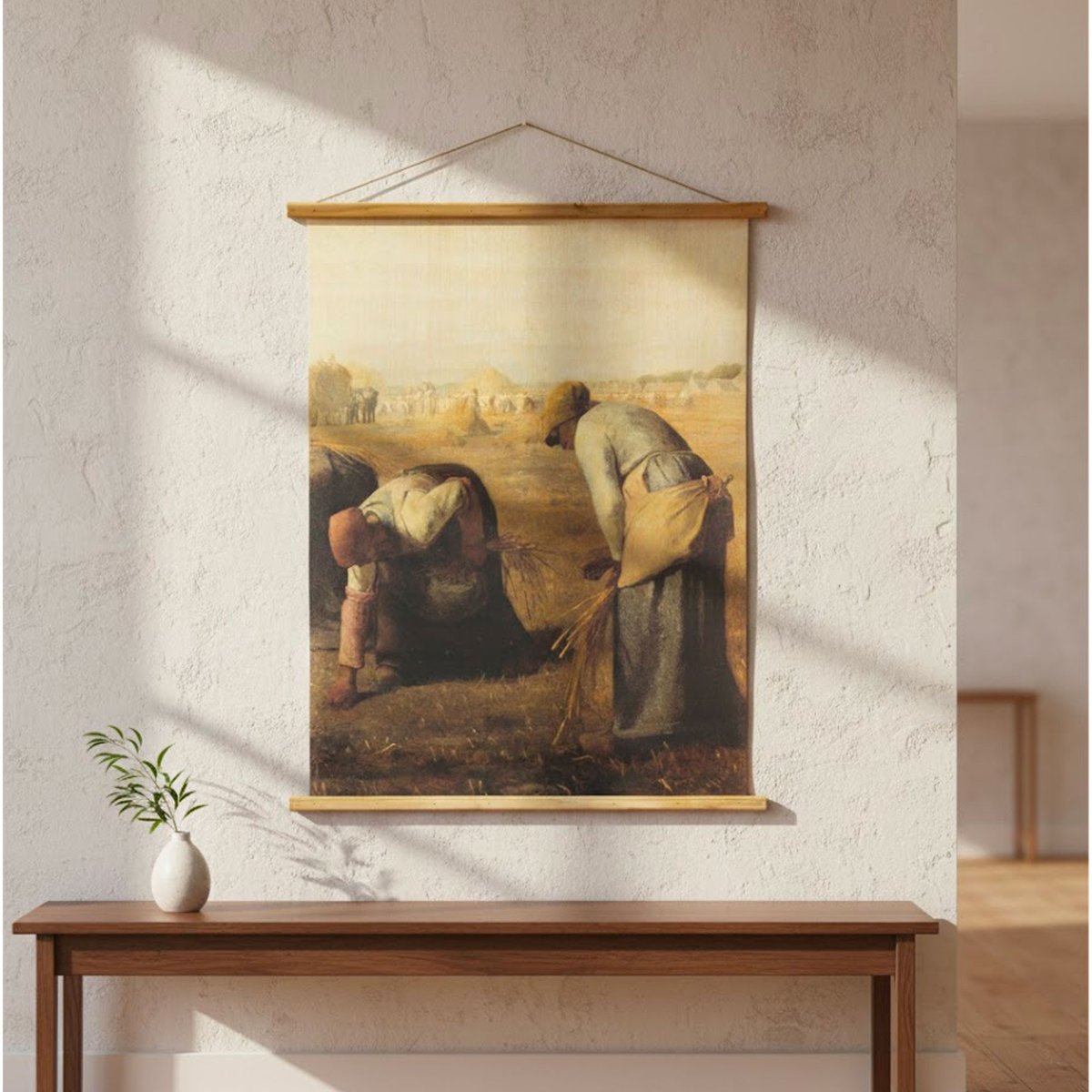 Décoration murale tapisserie jute les glaneuses 80x2x100cm multicolore, WADIGA