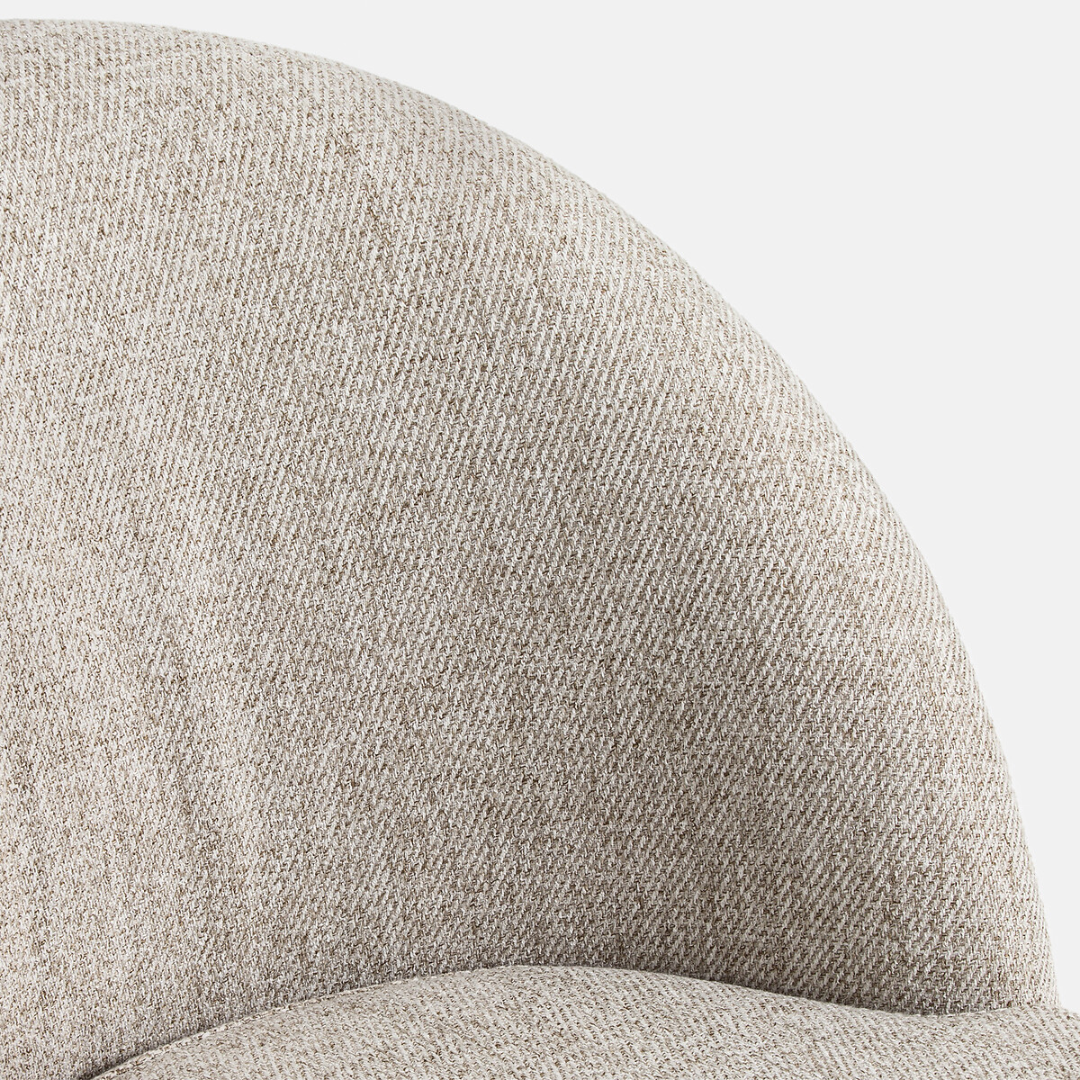 Sillón, tela jaspeada, Nordie gris jaspeado, LA REDOUTE INTERIEURS