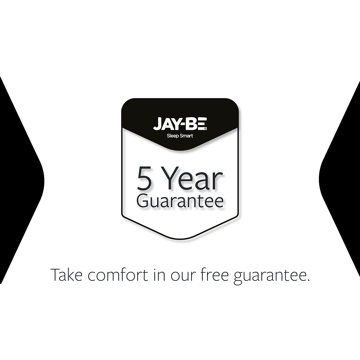 Jay-Be® Bunk e-Pocket™ Eco-Friendly Children’s Mattress black/white, JAY-BE